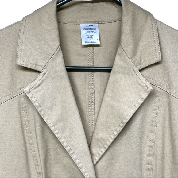 351 - Spring or Fall Jacket Size X-Large 98% Cotton - Picture 8 of 13